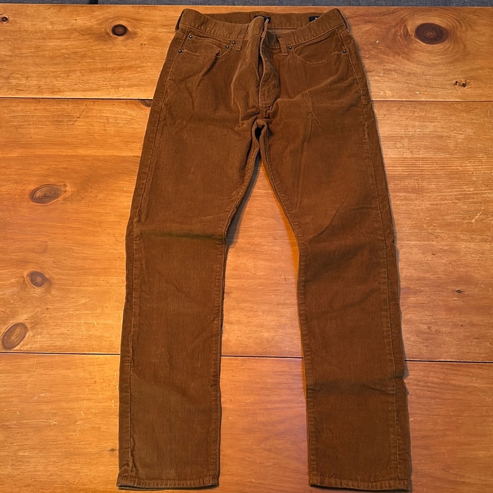 J Crew Corduroy Slim Fit Pants